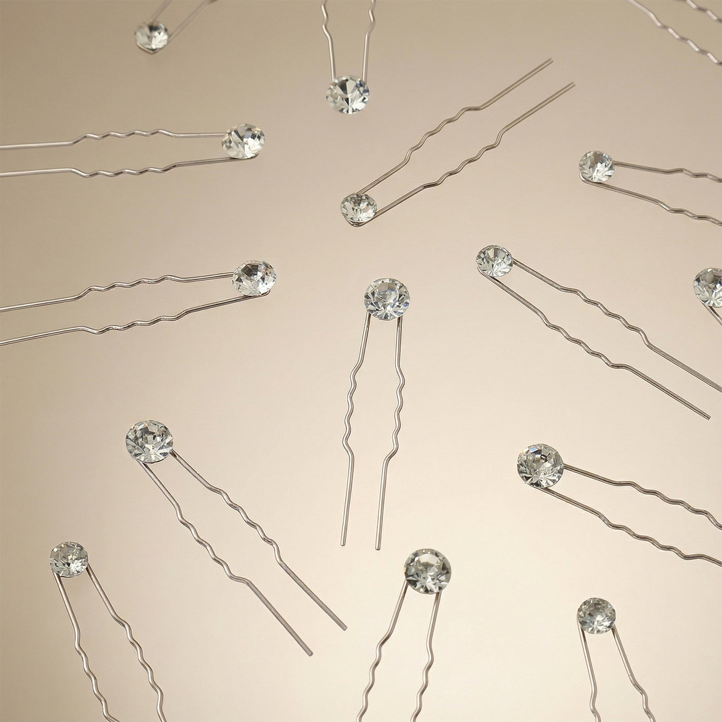 Bridella BHP535-S Silver Rhinestone Headwear