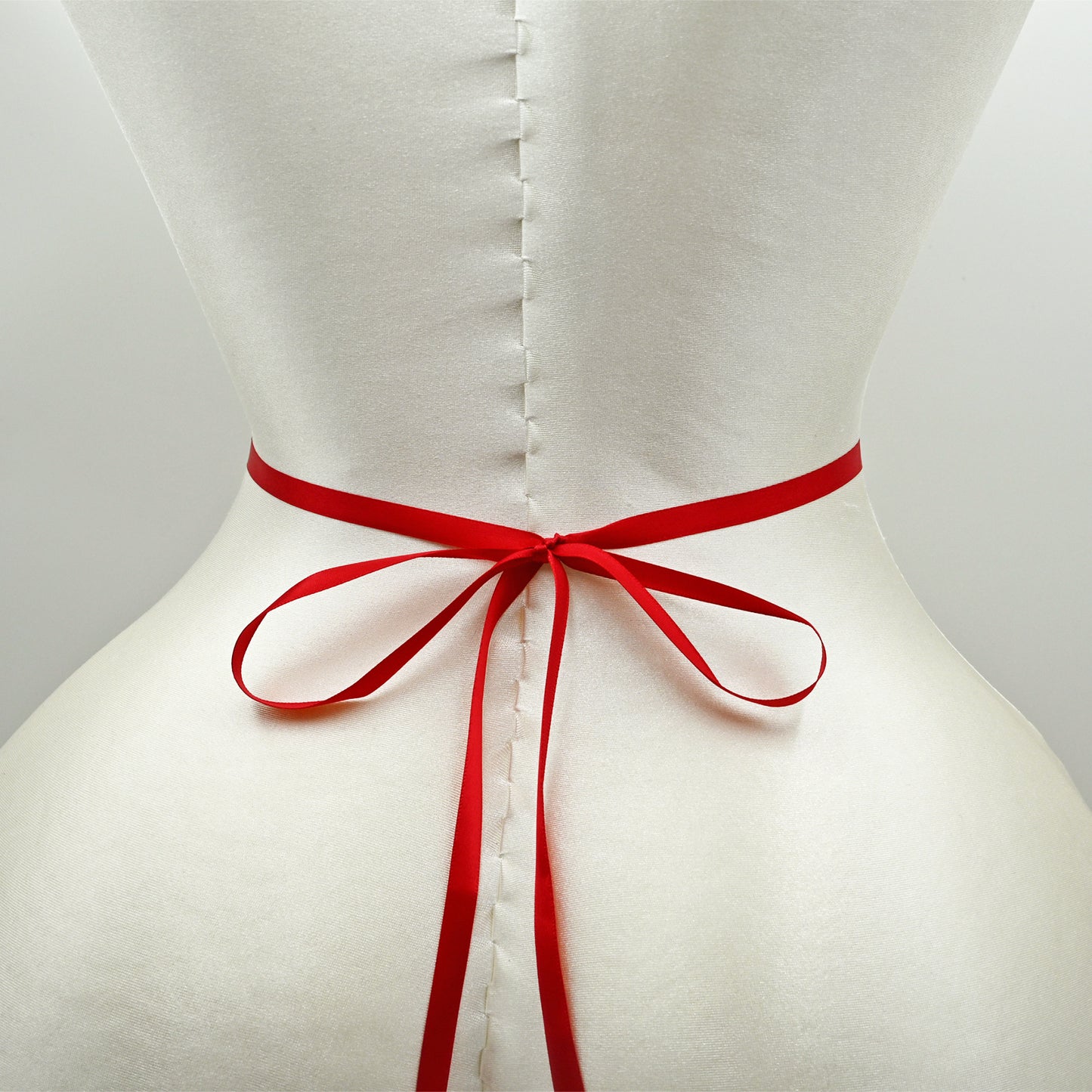 Red Rhinestone Bridal Dress Belt for Wedding - Bridella BS160R