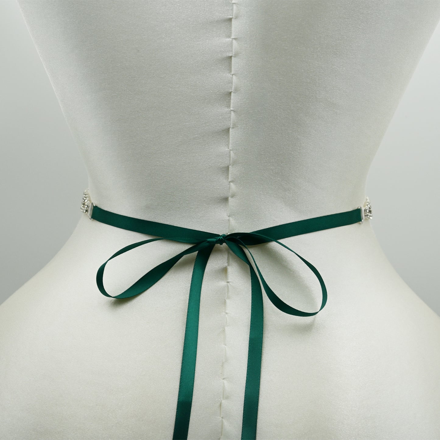 Bridella BS240KL Ivory Rhinestone Belt