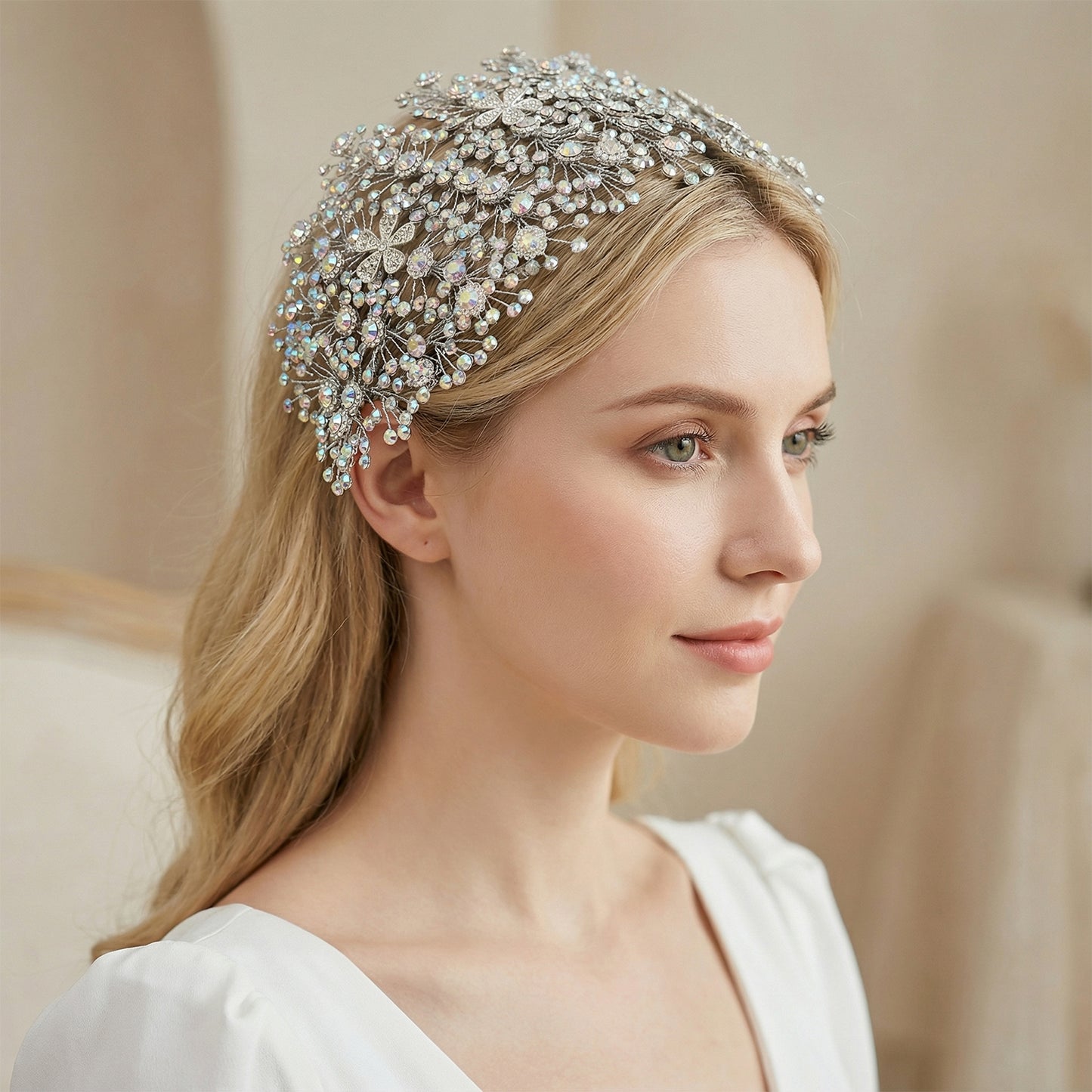Bridella BHP240 Colorful Rhinestone Headband