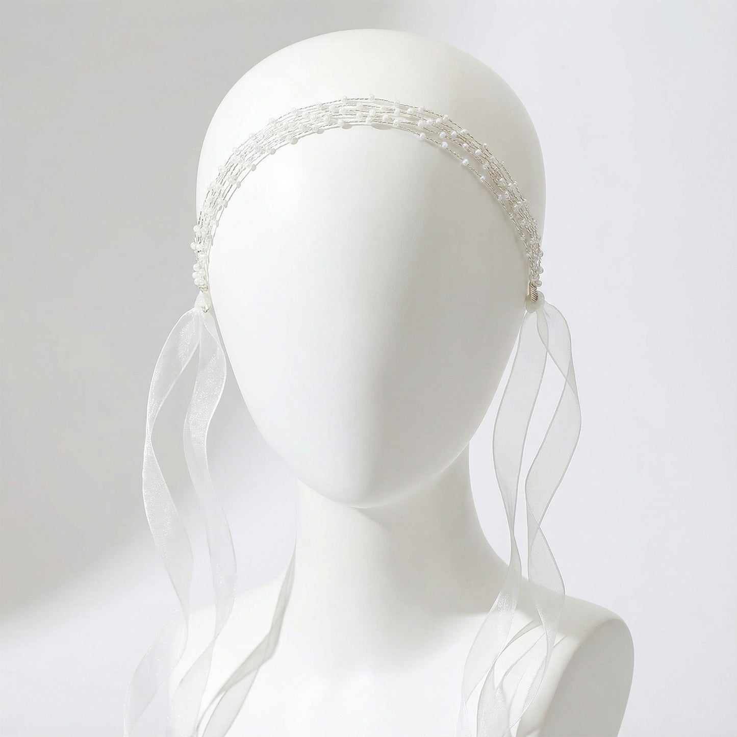 Bridella BHP28-G Gold Bead Headband