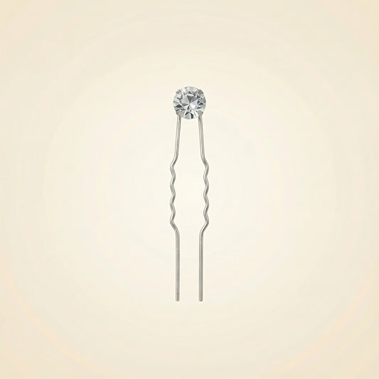 Bridella BHP535-S Silver Rhinestone Headwear