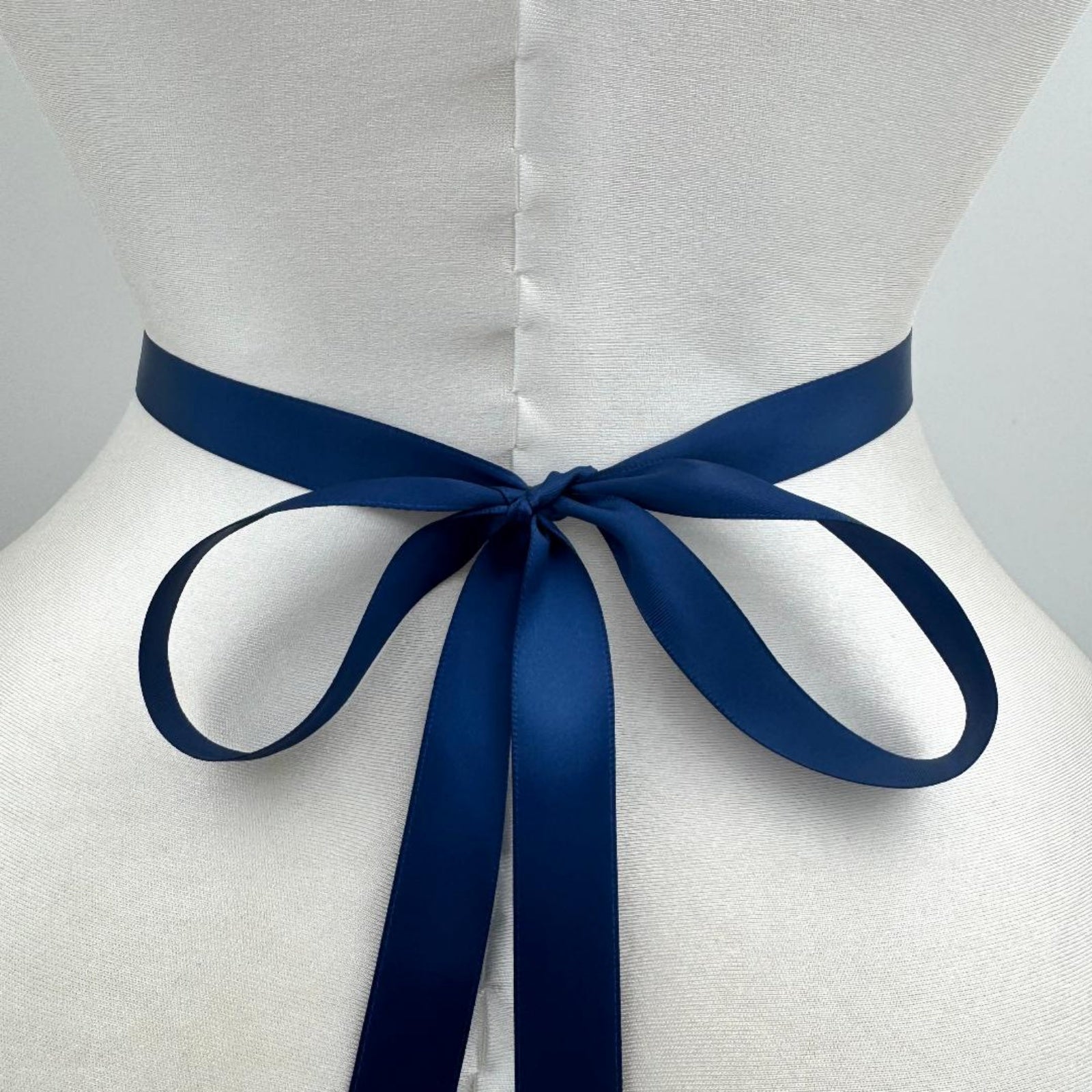 BS162ML navy rhinestone belt