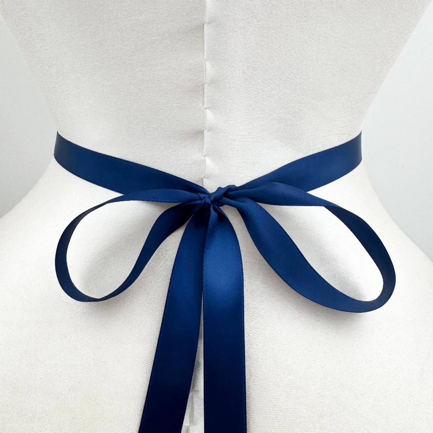 Navy Rhinestone Belt - Bridella BS162ML