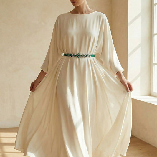 Rhinestone Bridal Belt Sash for Wedding - Bridella BS476