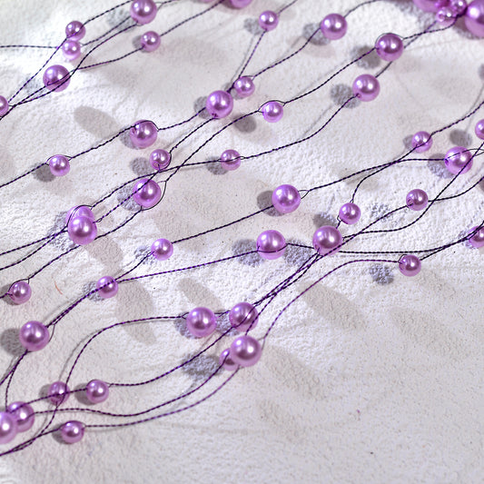 Pearl Tassel Bridal Hair Comb French Wedding Hair Accessories - Bridella BYXA171