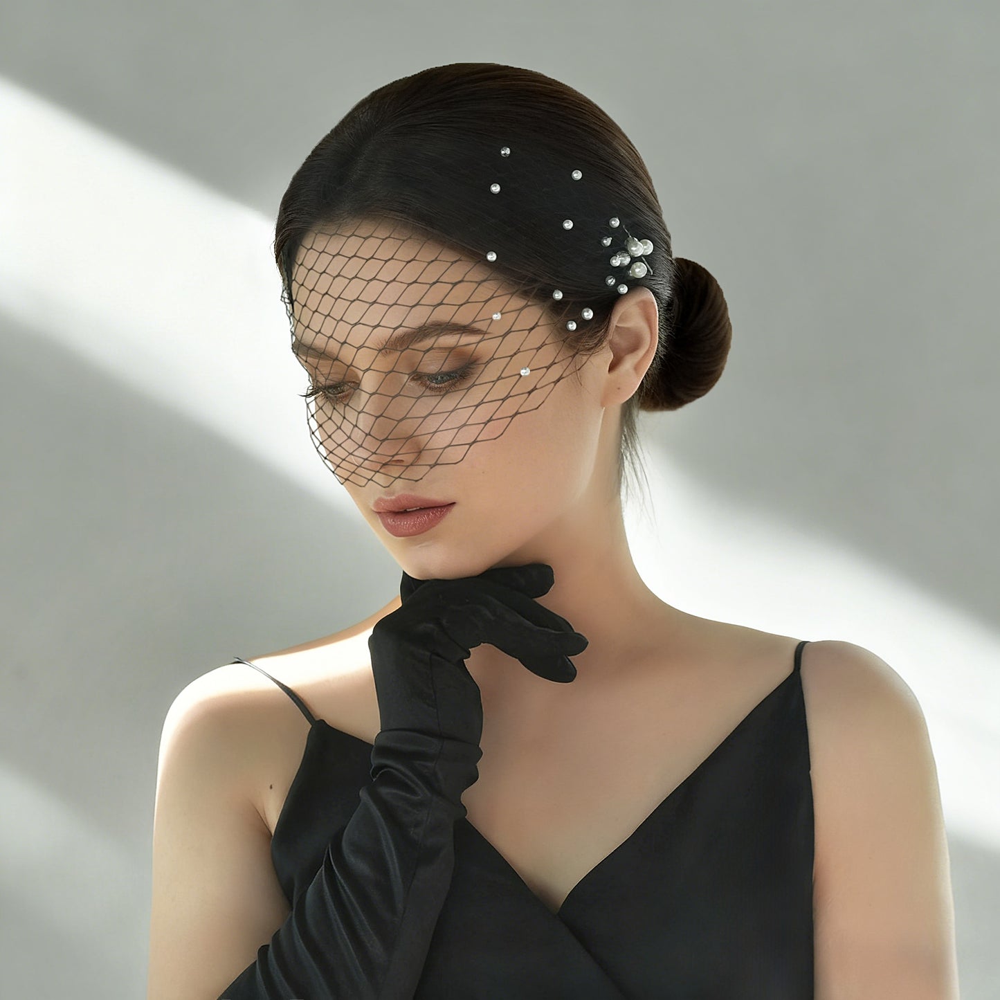 Classic Birdcage Bridal Veil Wedding Hair Veil - Bridella BMA08-B