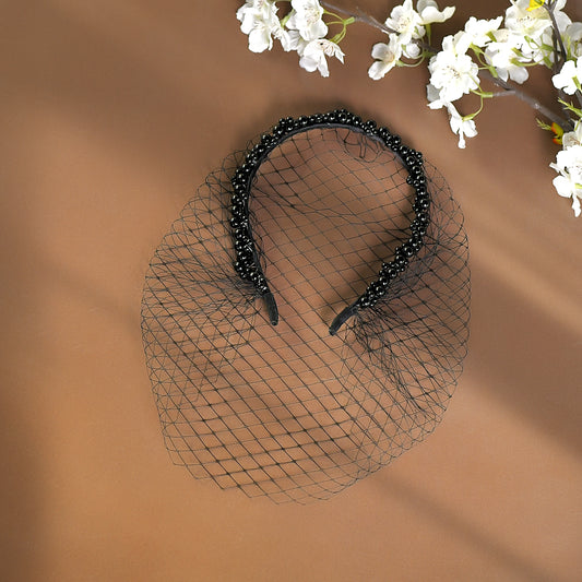 Handmade Birdcage Bridal Veil Beaded Wedding - Bridella BVA30-B