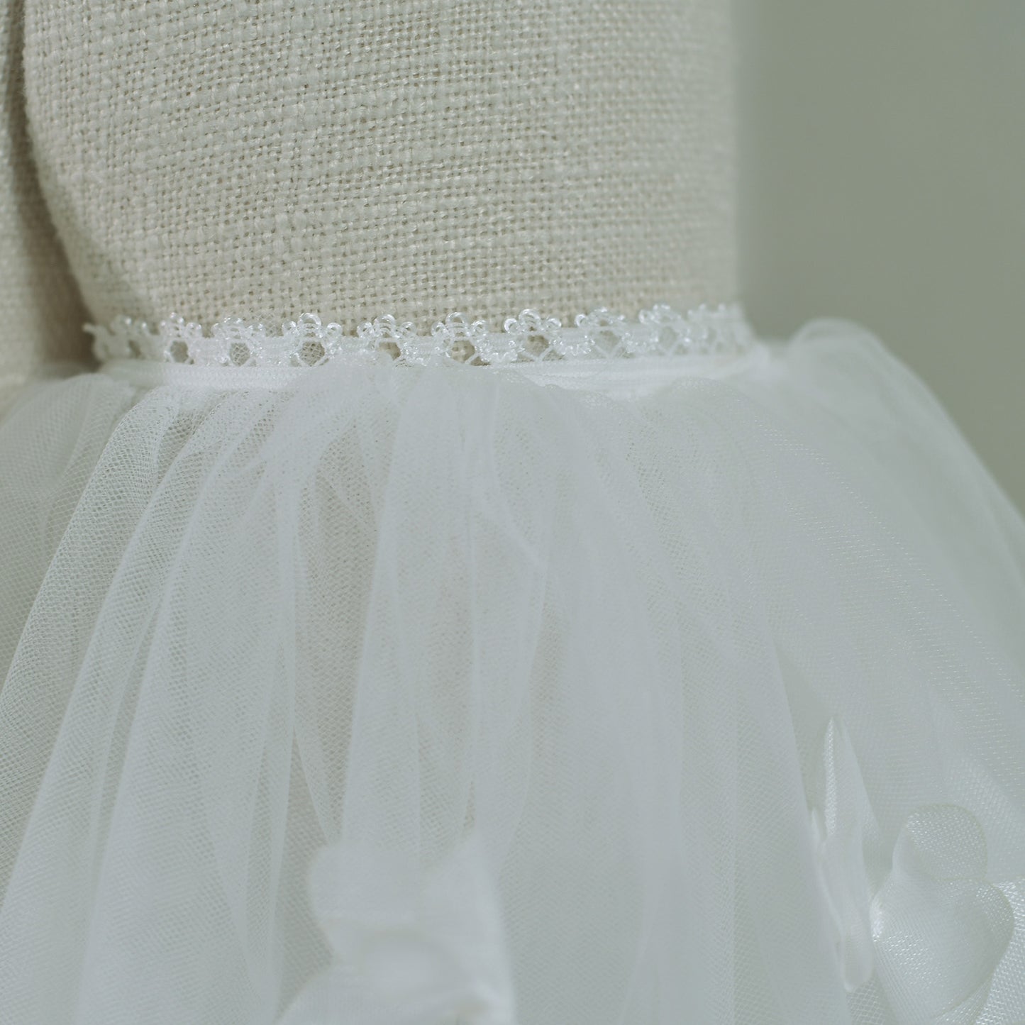 Detachable Bridal Tulle Sleeves Floral Wedding Dress Arm Sleeves - Bridella BMM28-I