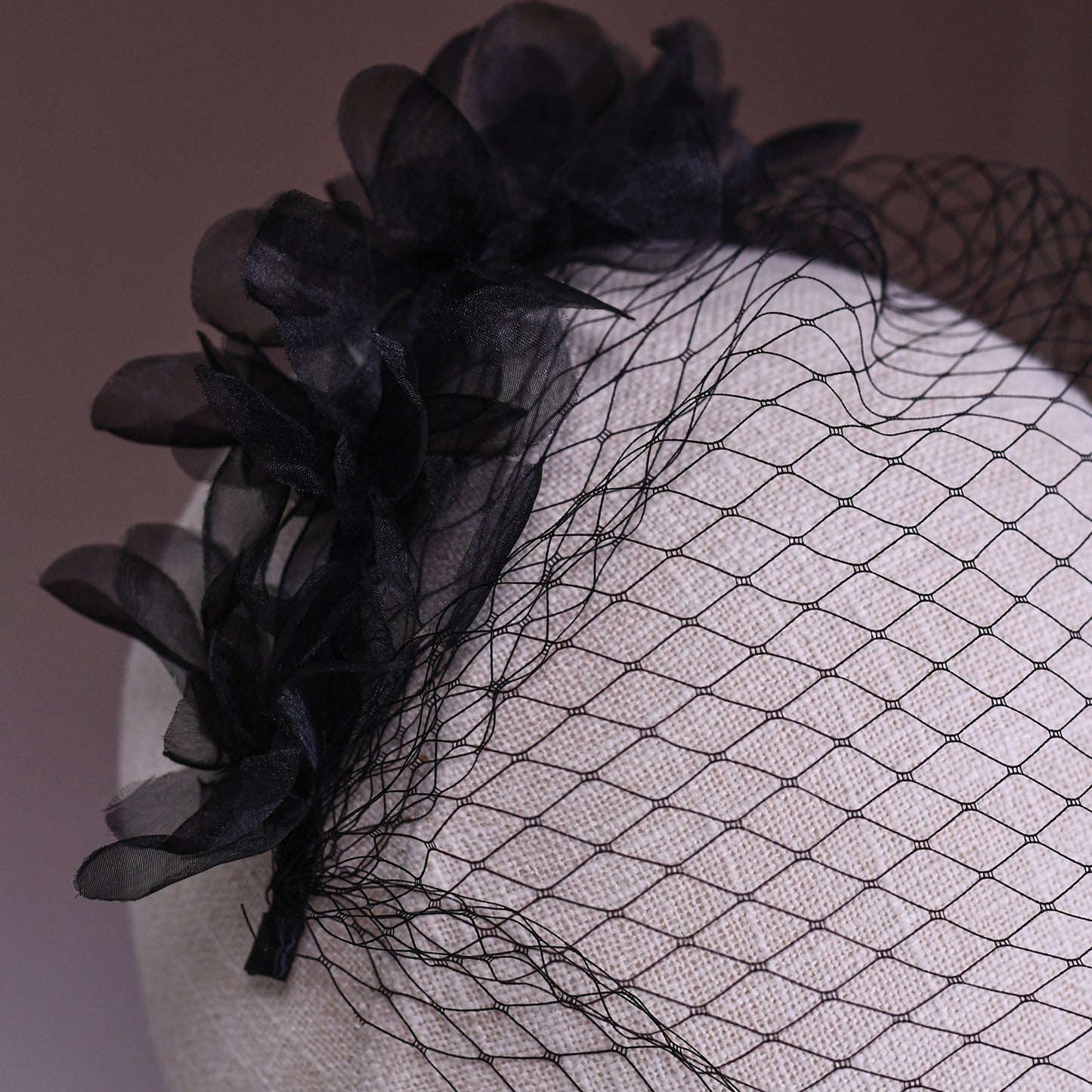 Birdcage Bridal Veil Short Face Veil Wedding Hair Accessory - Bridella BVA25
