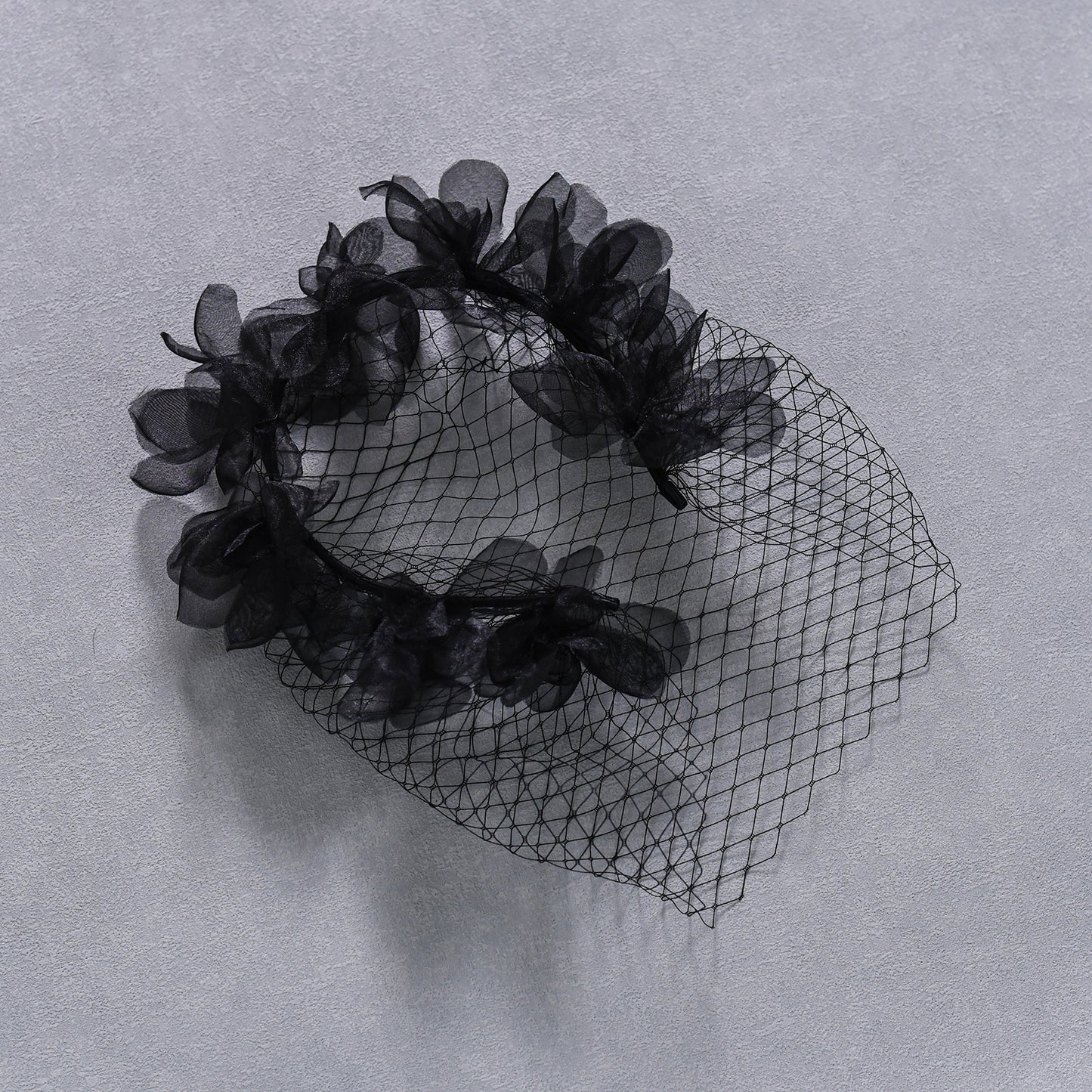 Birdcage Bridal Veil Short Face Veil Wedding Hair Accessory - Bridella BVA25