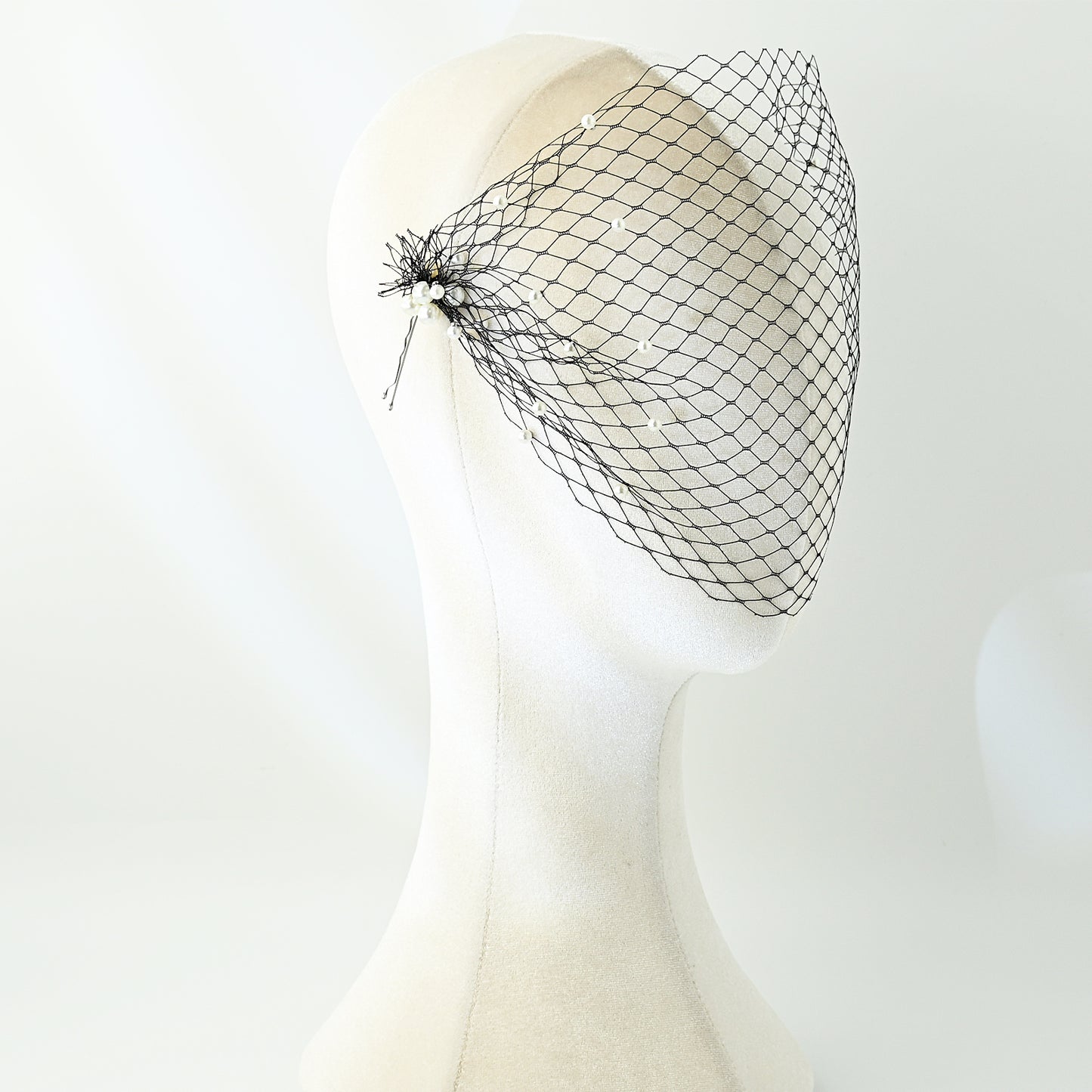 Classic Birdcage Bridal Veil Wedding Hair Veil - Bridella BMA08-B