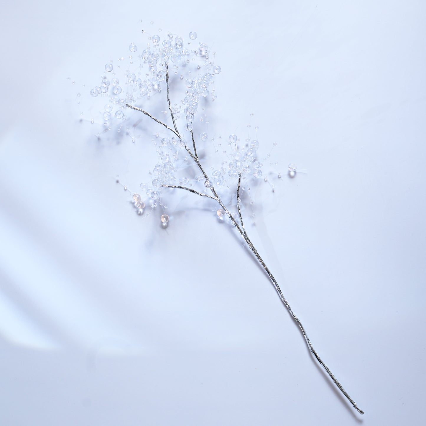 Handmade Clear Crystal Baby's Breath Branch Picks  K173