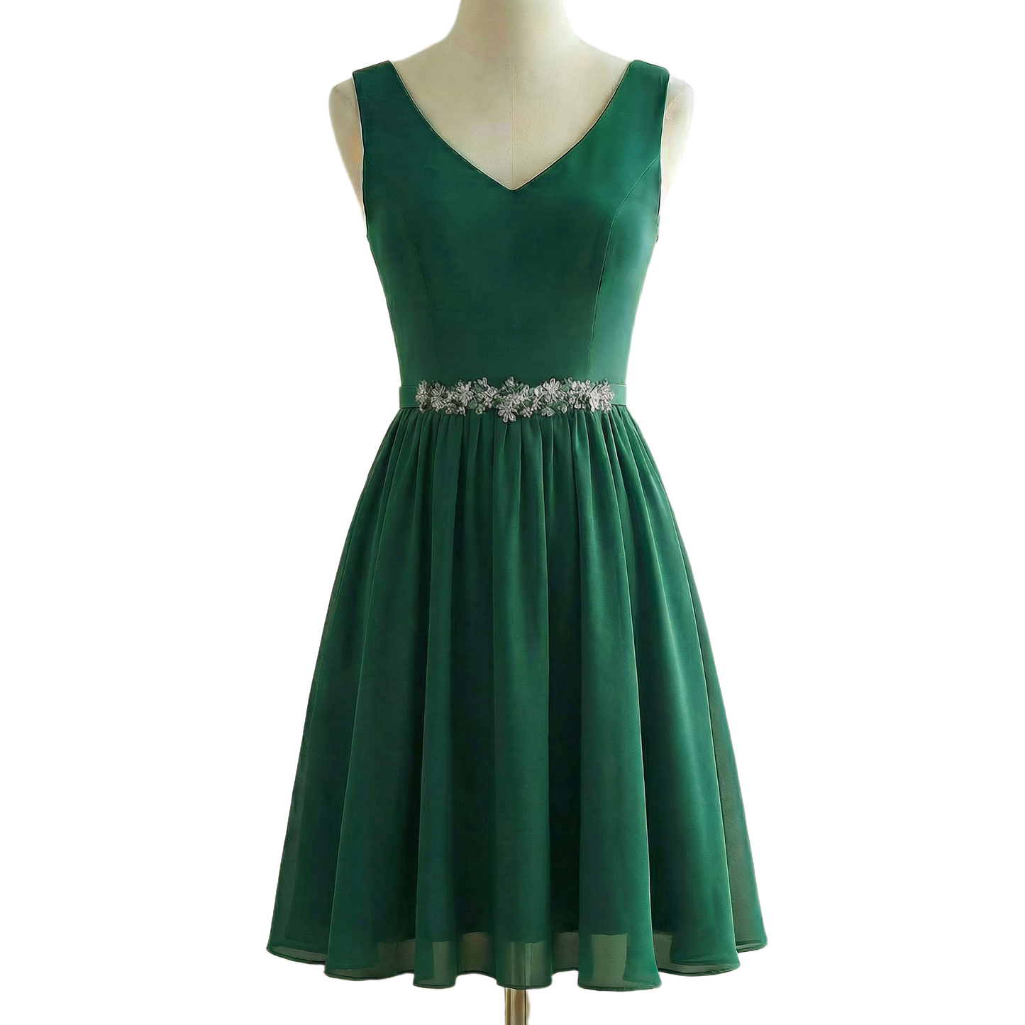 Rhinestone Flower Belt – Bridella BS434