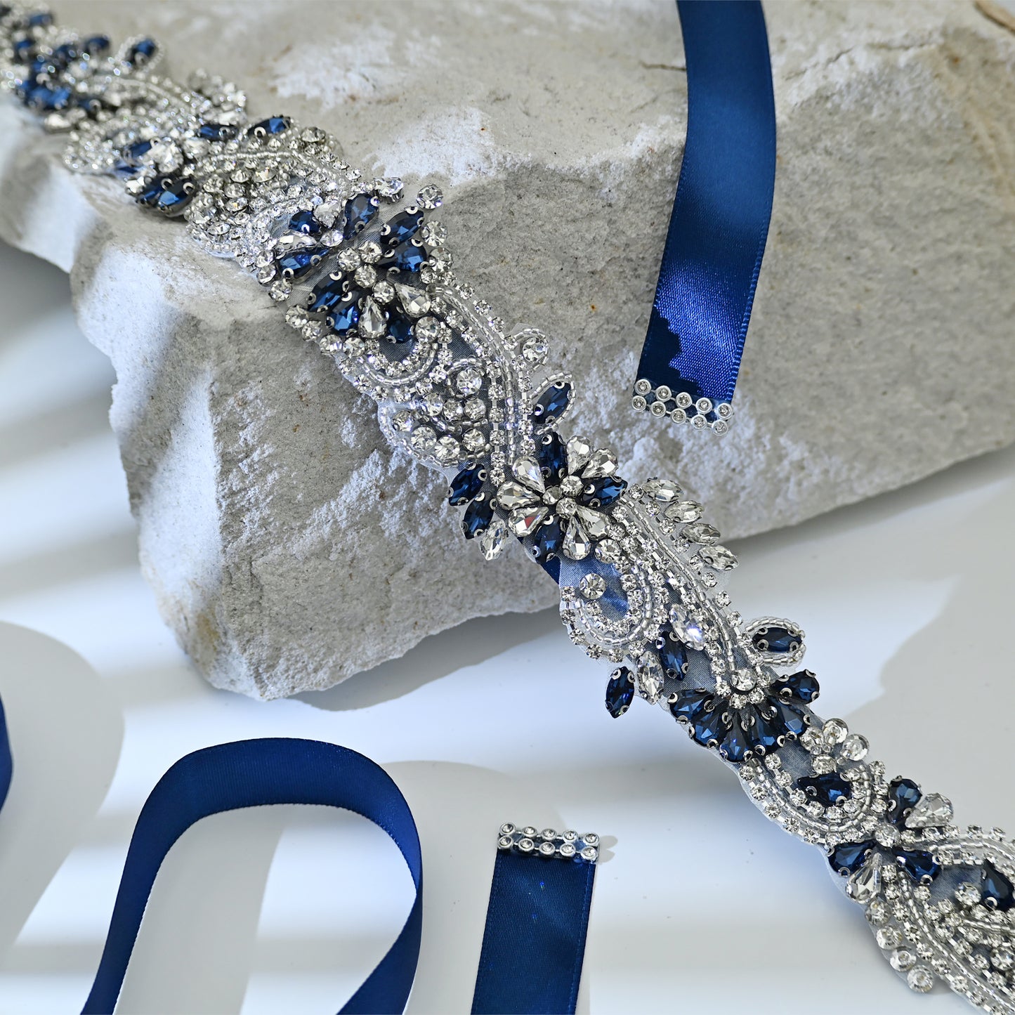 Bridella BS106ML-Navy Blue Blue Belt