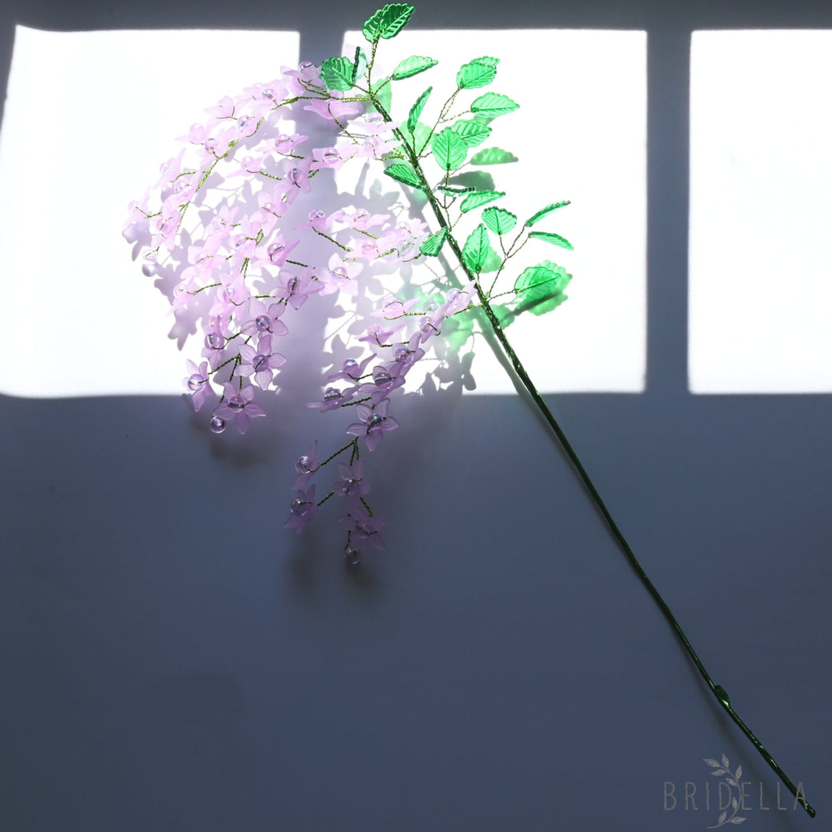 Artificial Light Purple Trailing Flower Stem Single Stem Fake K05 - Purple