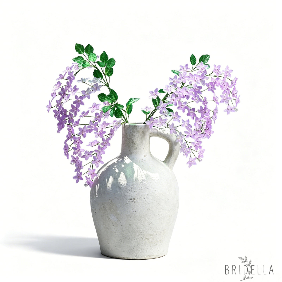 Artificial Light Purple Trailing Flower Stem Single Stem Fake K05 - Purple