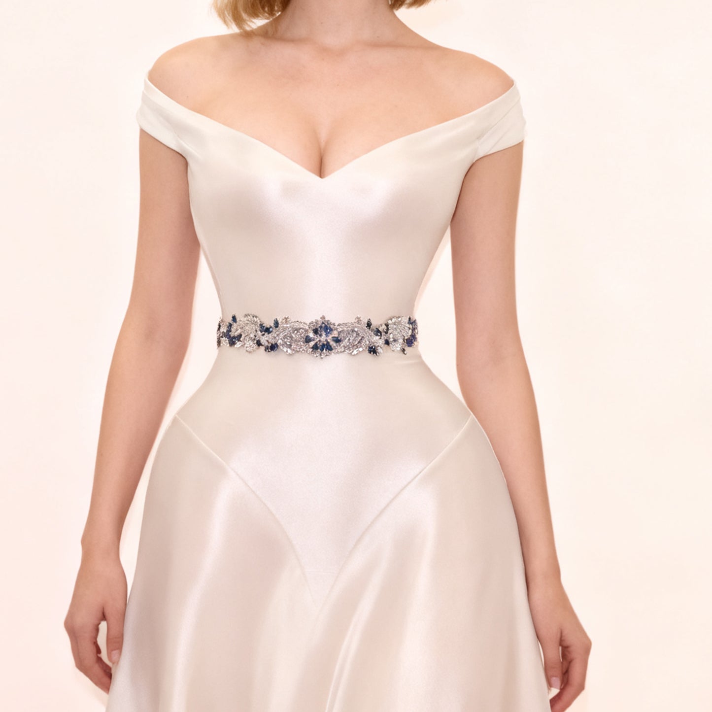 Bridella BS106ML-Navy Blue Blue Belt