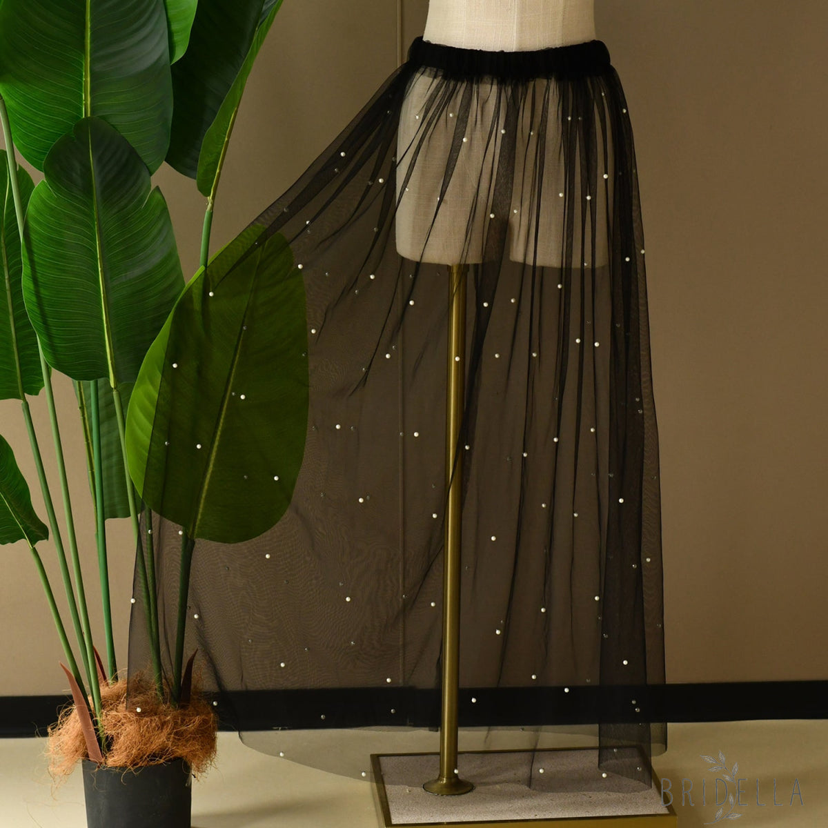 V210-B black pearl mesh accessory