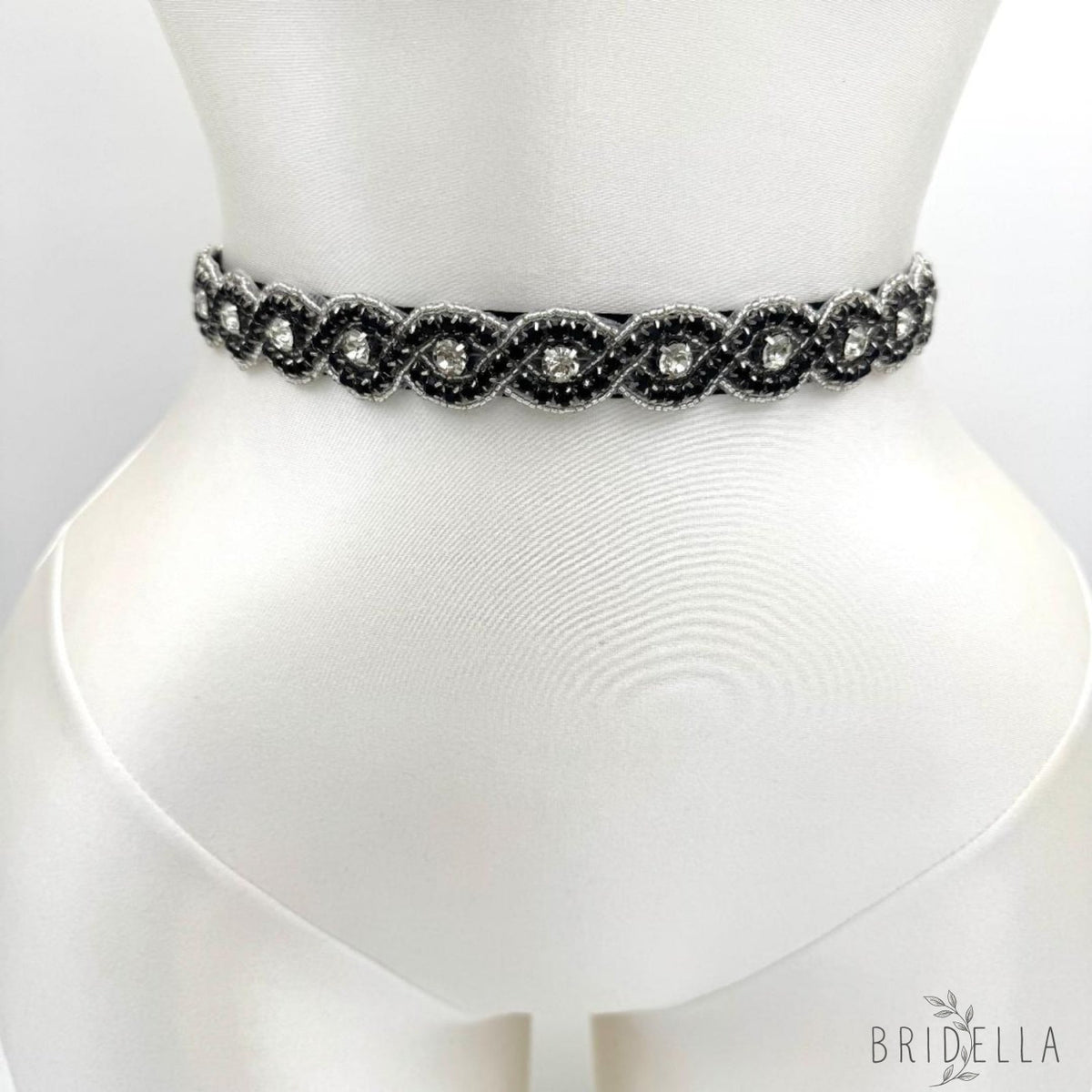 Black Rhinestone Belt - Blets