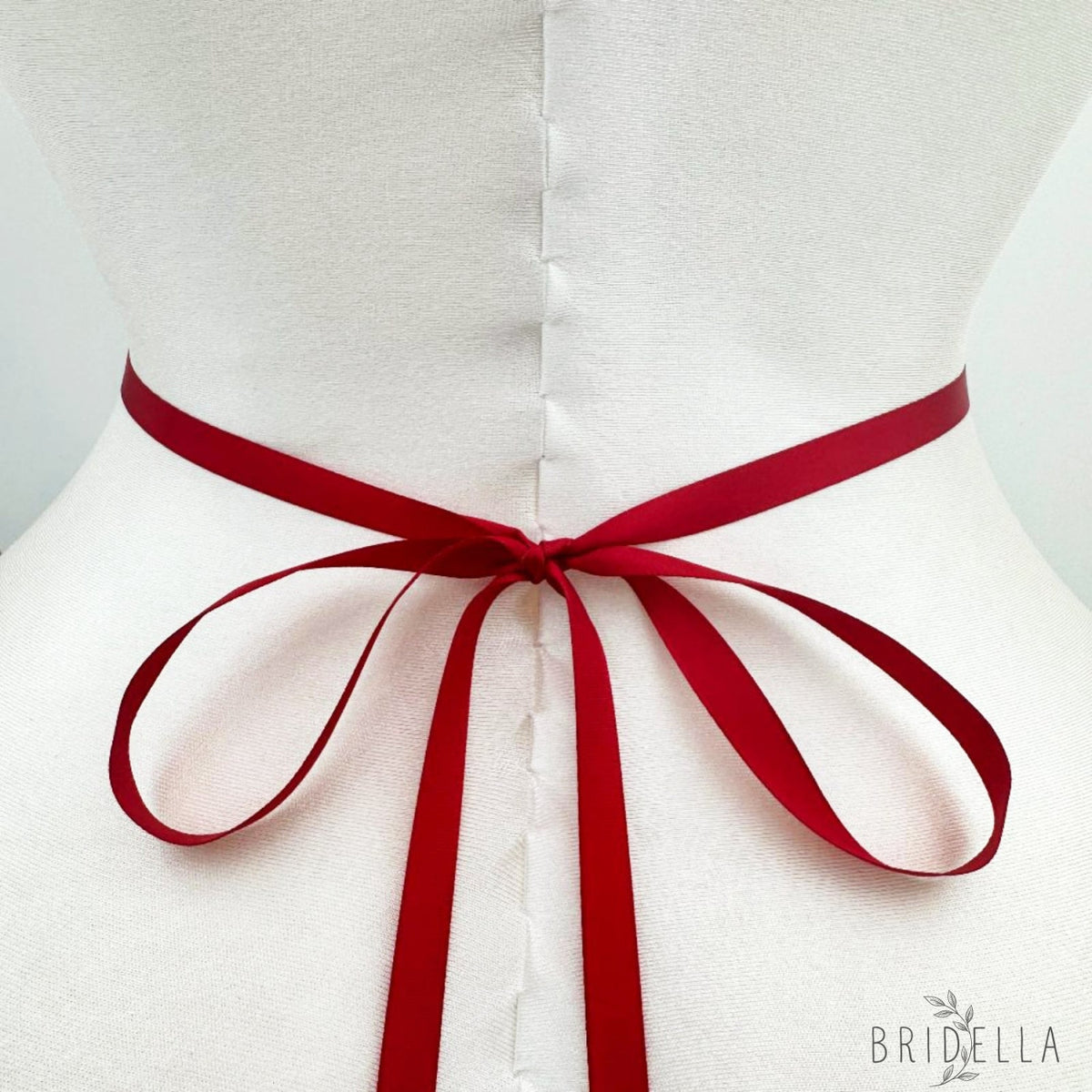 Burgundy Rhinestone Belt - Bridella BS174R - Burgundy - Blets