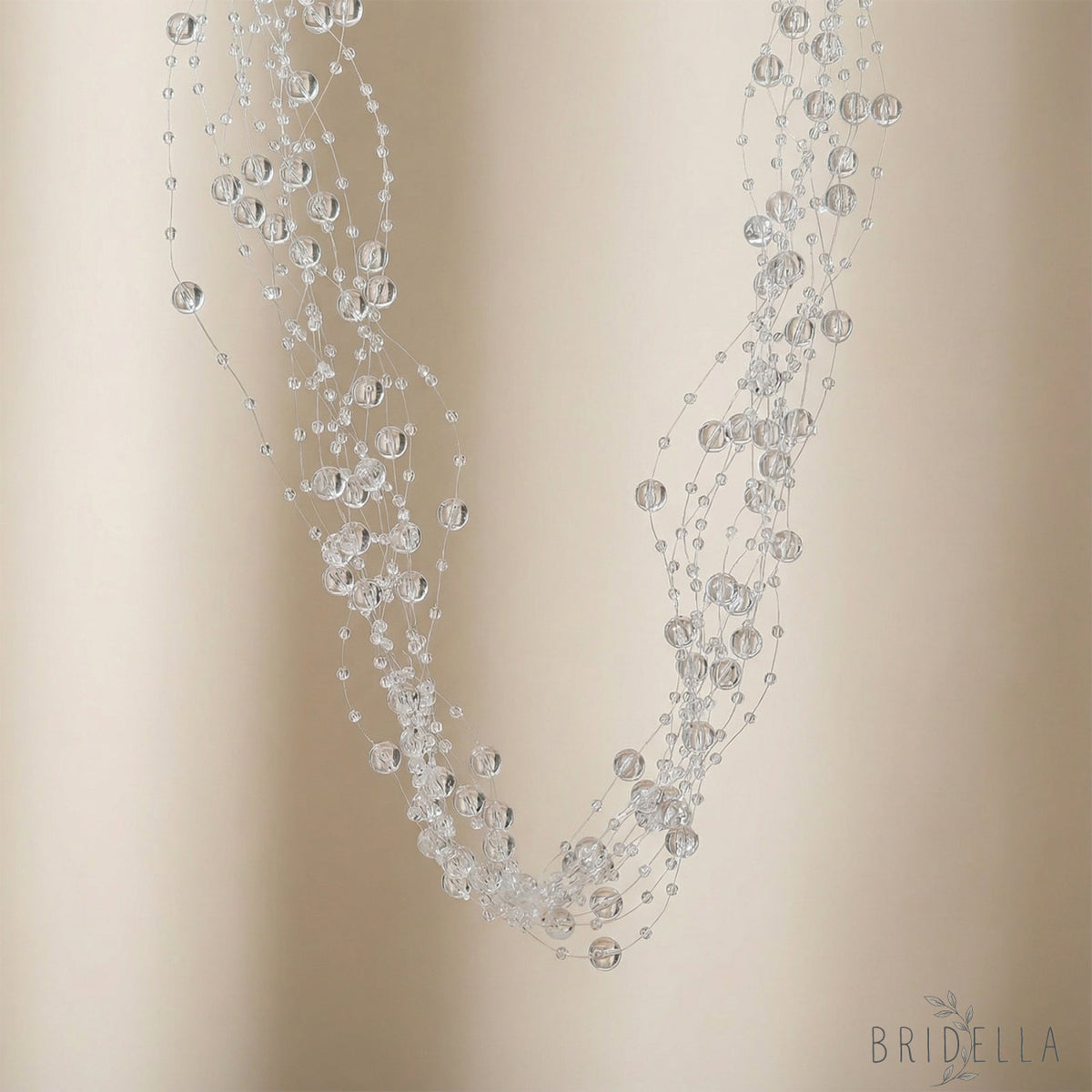 Clear Crystal Bridal Headband Wedding - Bridella BHP538-touming - Clear - HEADWEAR