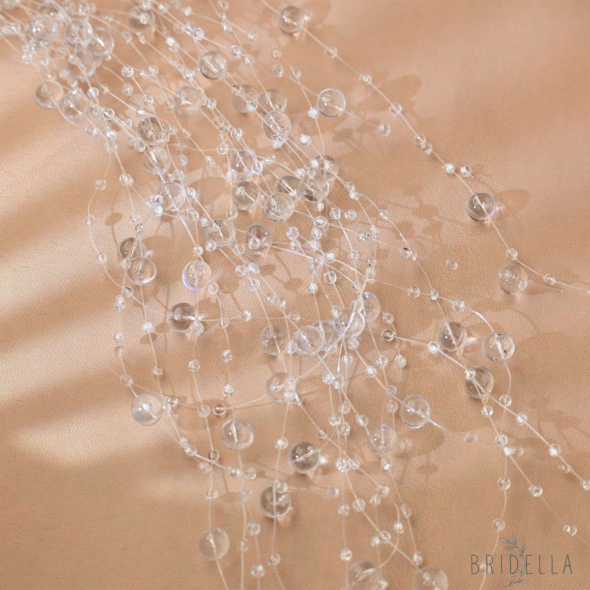 Clear Crystal Bridal Headband Wedding - Bridella BHP538-touming - Clear - HEADWEAR