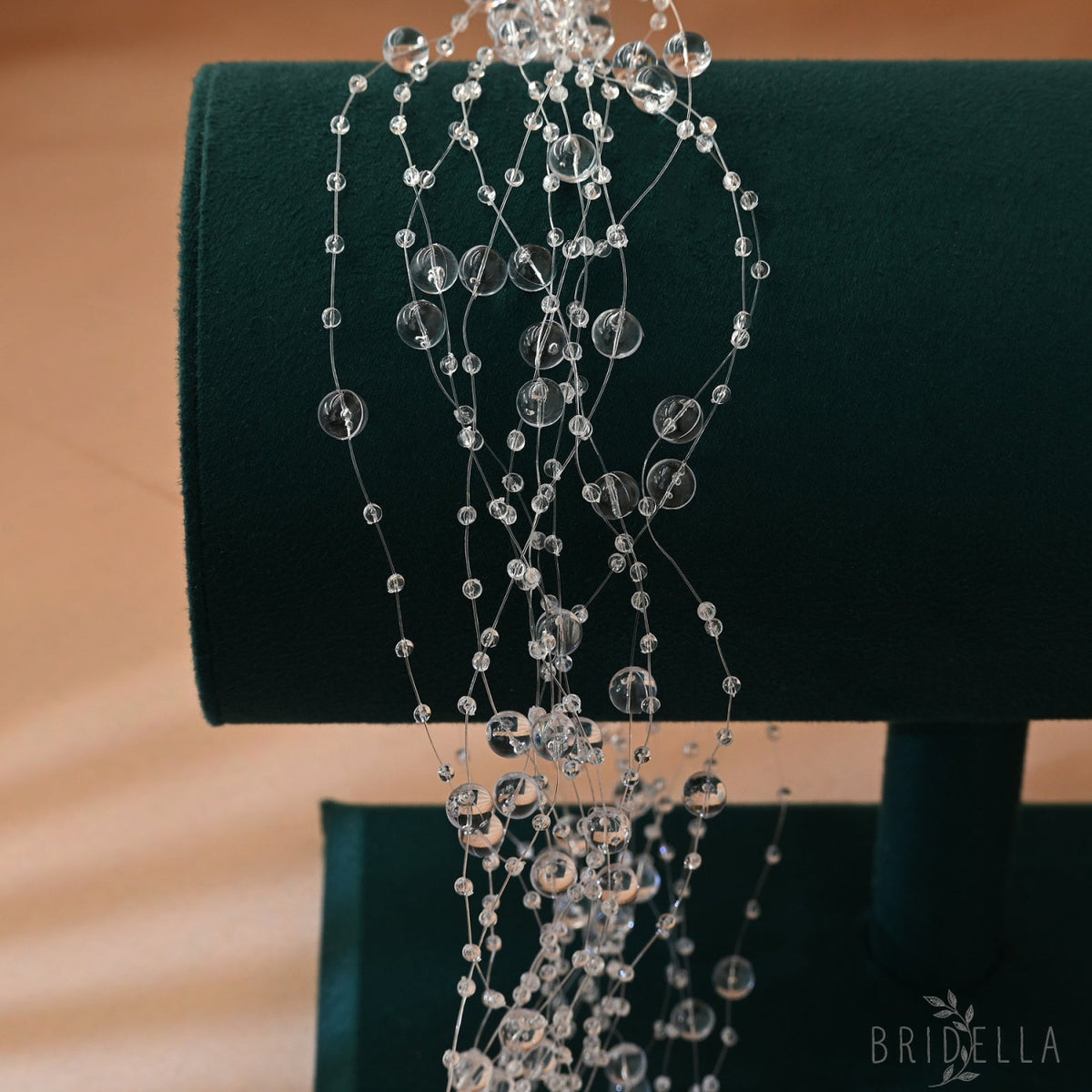 Clear Crystal Bridal Headband Wedding - Bridella BHP538-touming - Clear - HEADWEAR