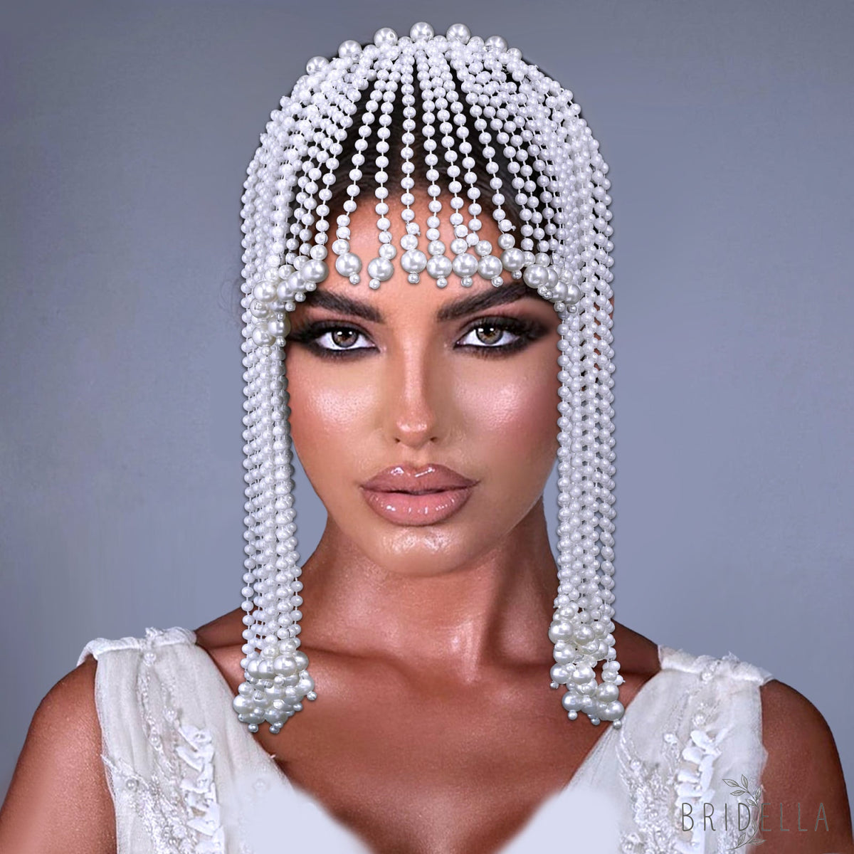 BHP751-S ivory pearl headband