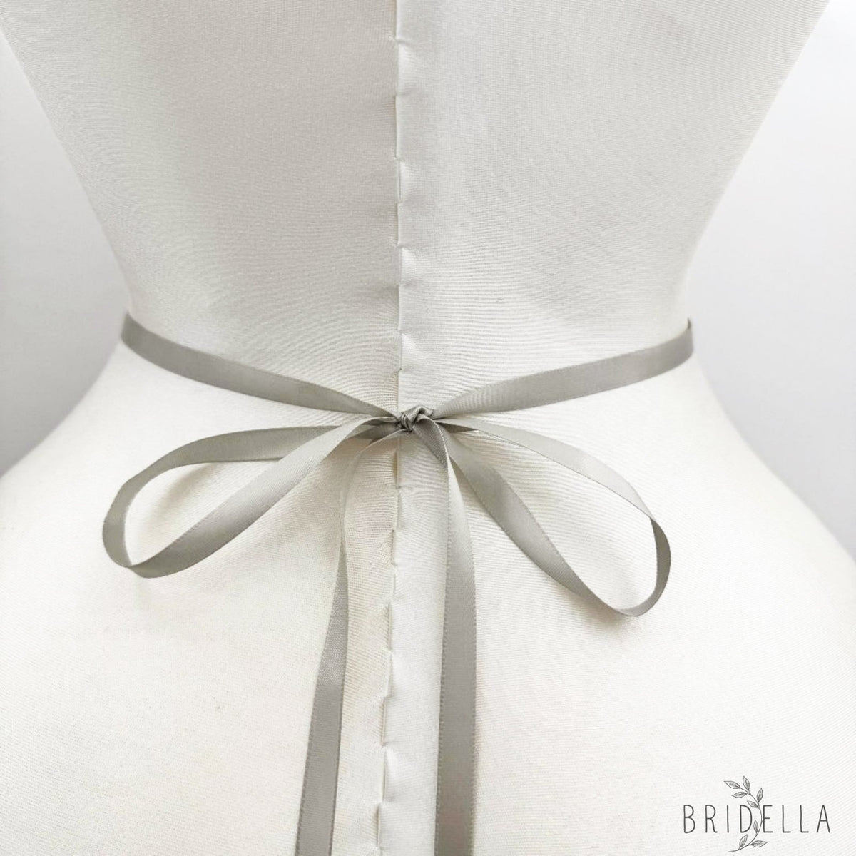 Grey Rhinestone Belt - Bridella BS464H - Gray - Blets