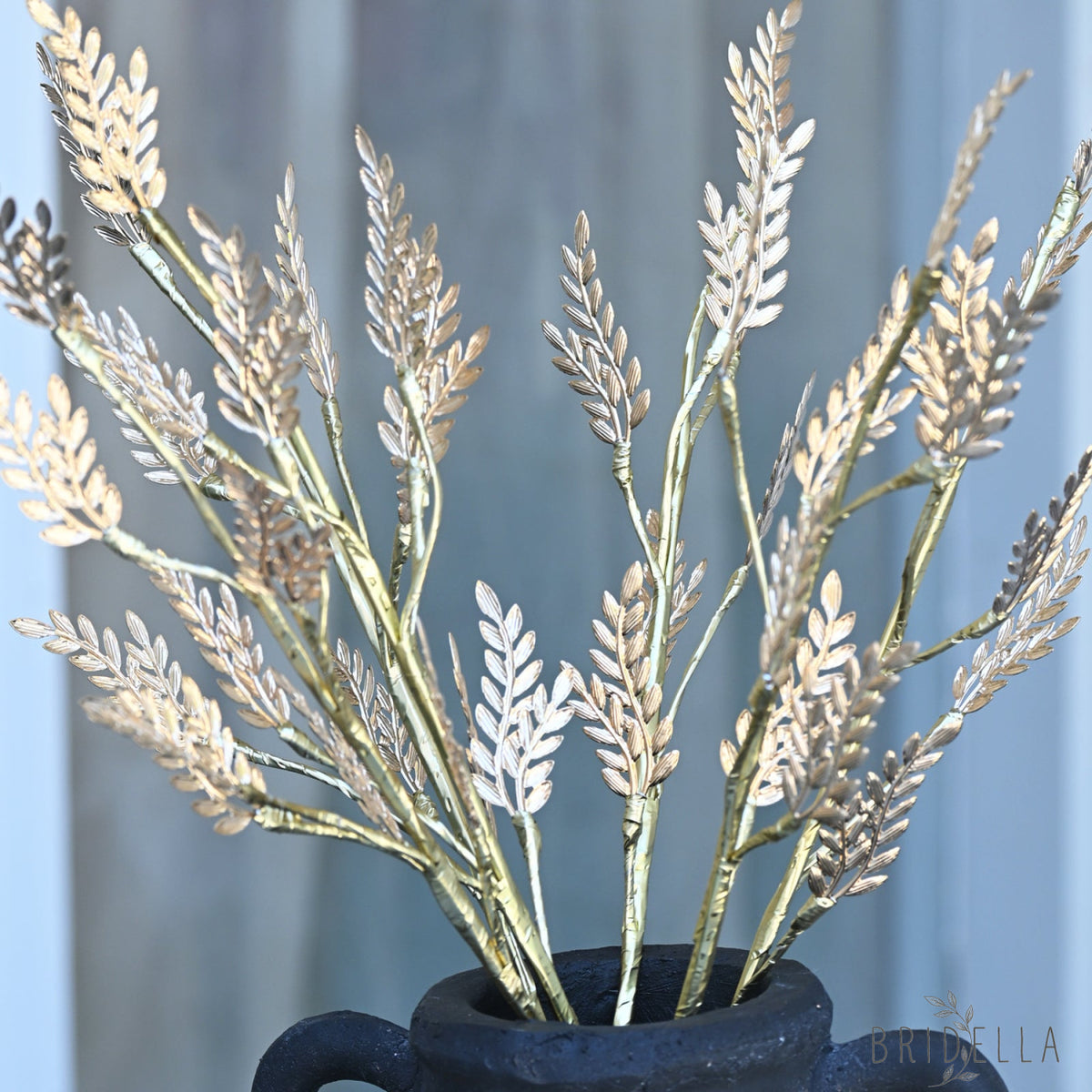 Handmade Gold Fern Leaf Branch Picks K186 - Gold