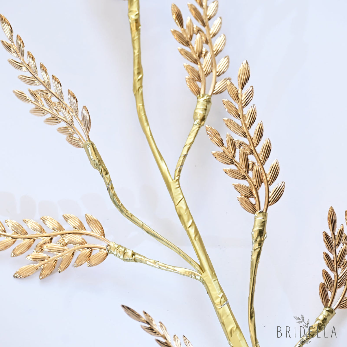 Handmade Gold Fern Leaf Branch Picks K186 - Gold