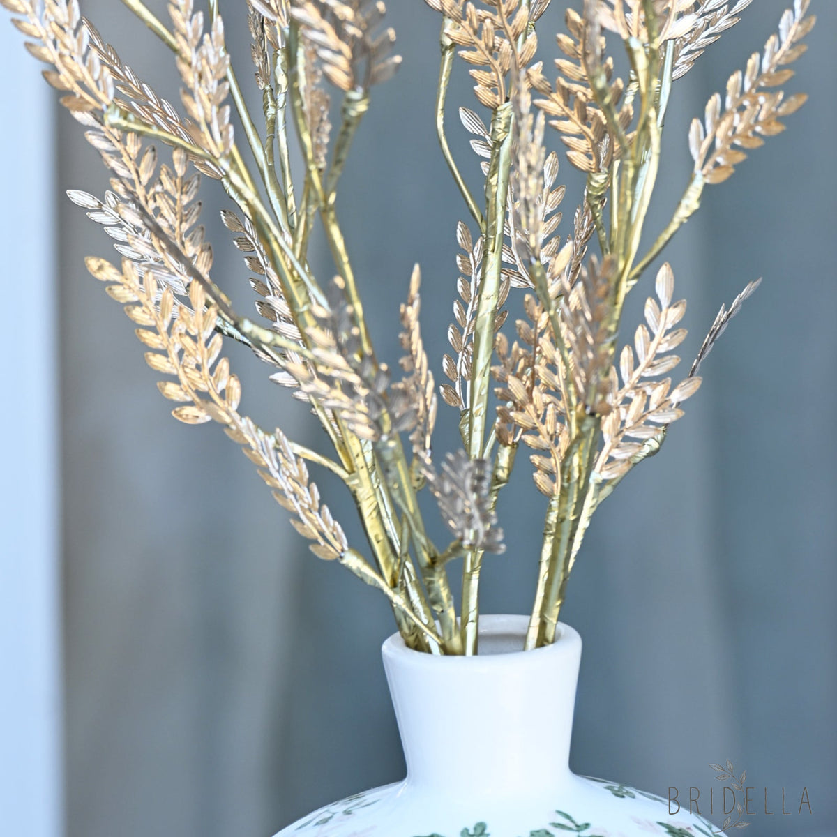 Handmade Gold Fern Leaf Branch Picks K186 - Gold