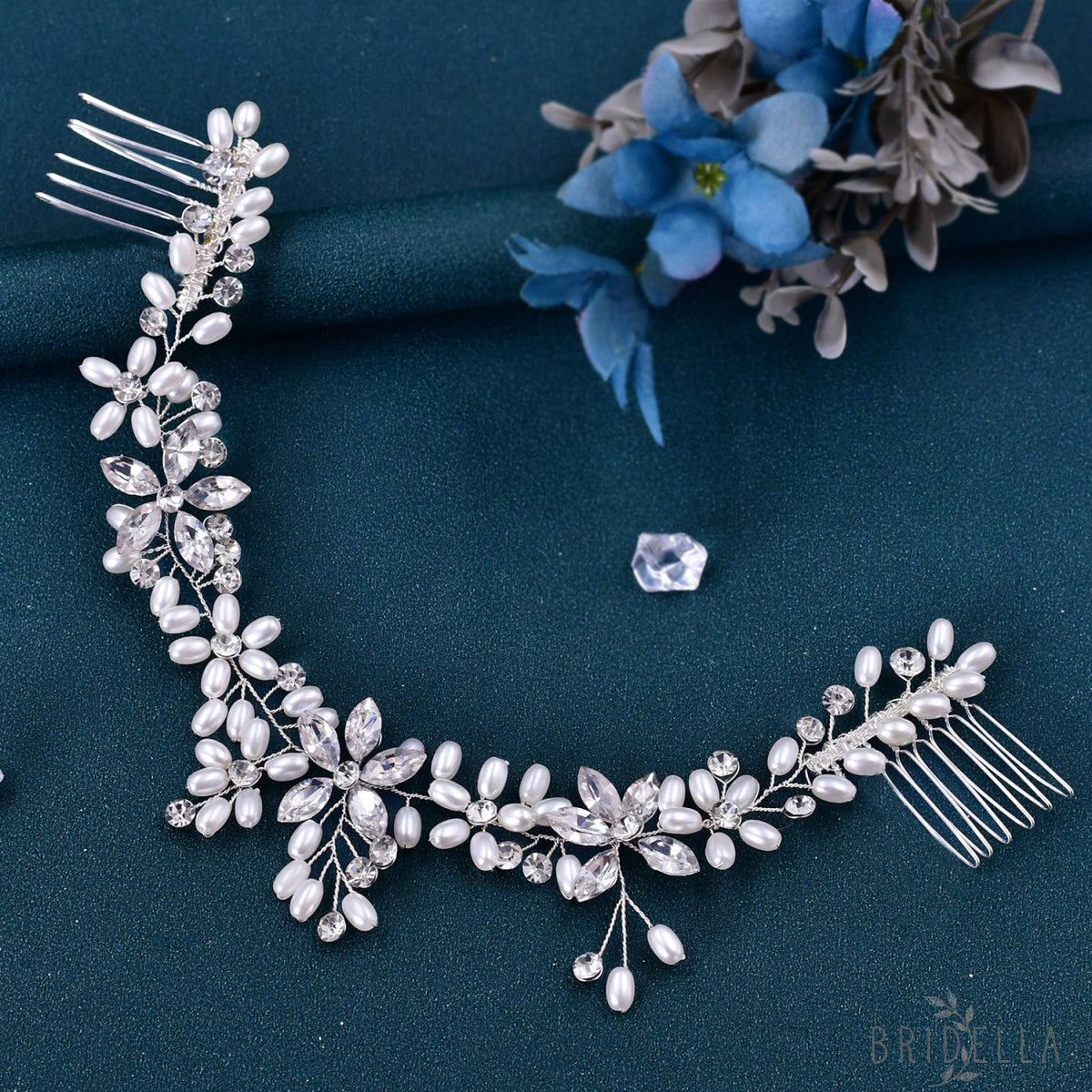 HP128 ivory hair comb