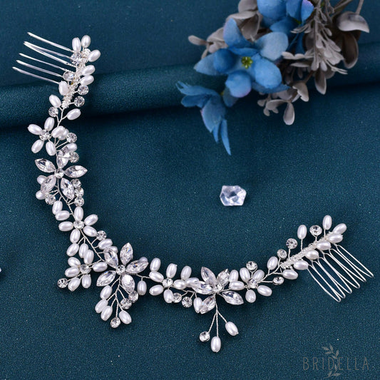 HP128 ivory hair comb