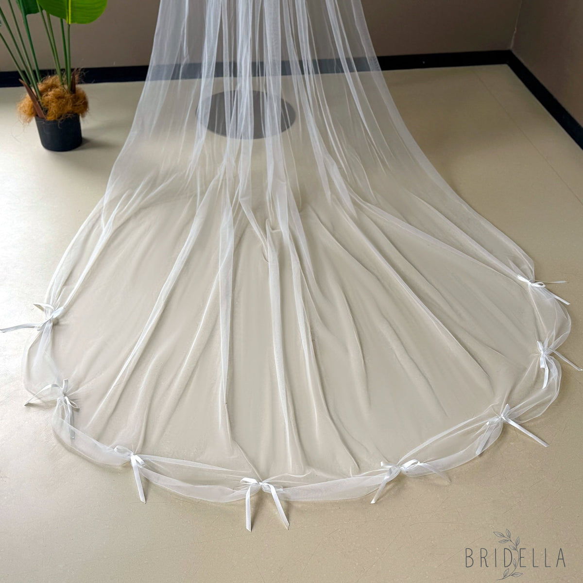 V296-IY2.9 ivory mesh hair comb