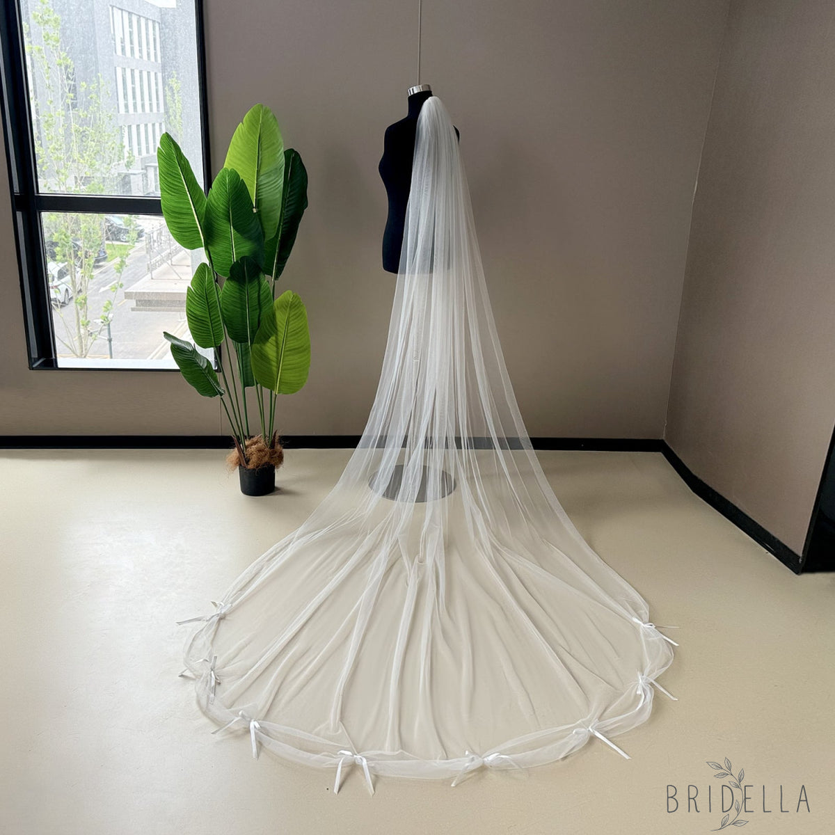 V296-IY2.9 ivory mesh hair comb
