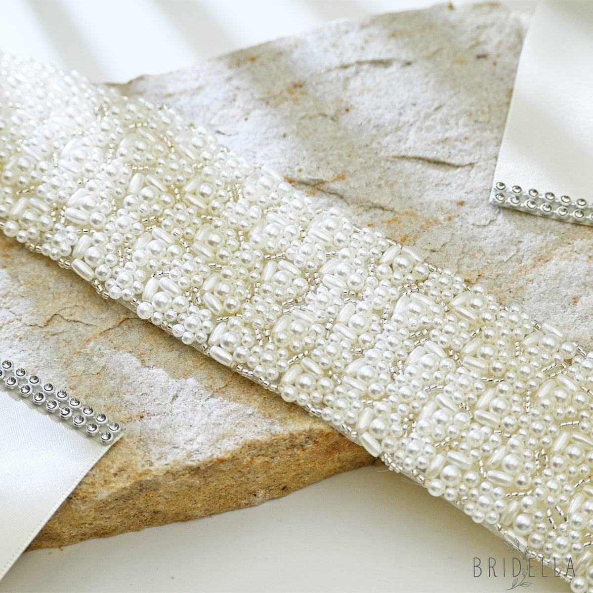 Ivory Pearl Belt - Ivory - Belts