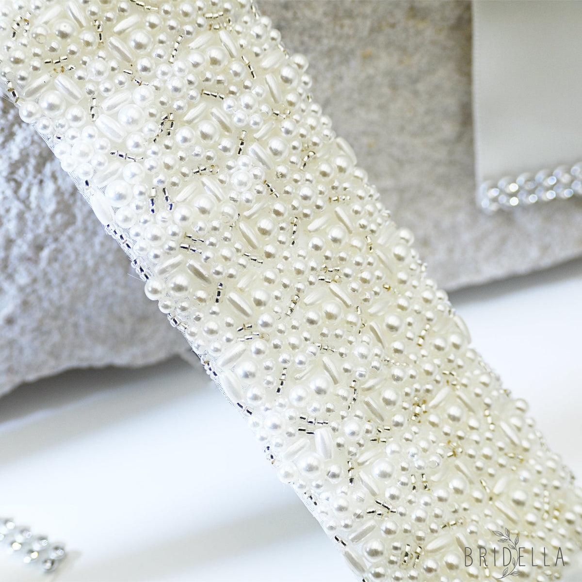 Ivory Pearl Belt - Ivory - Belts