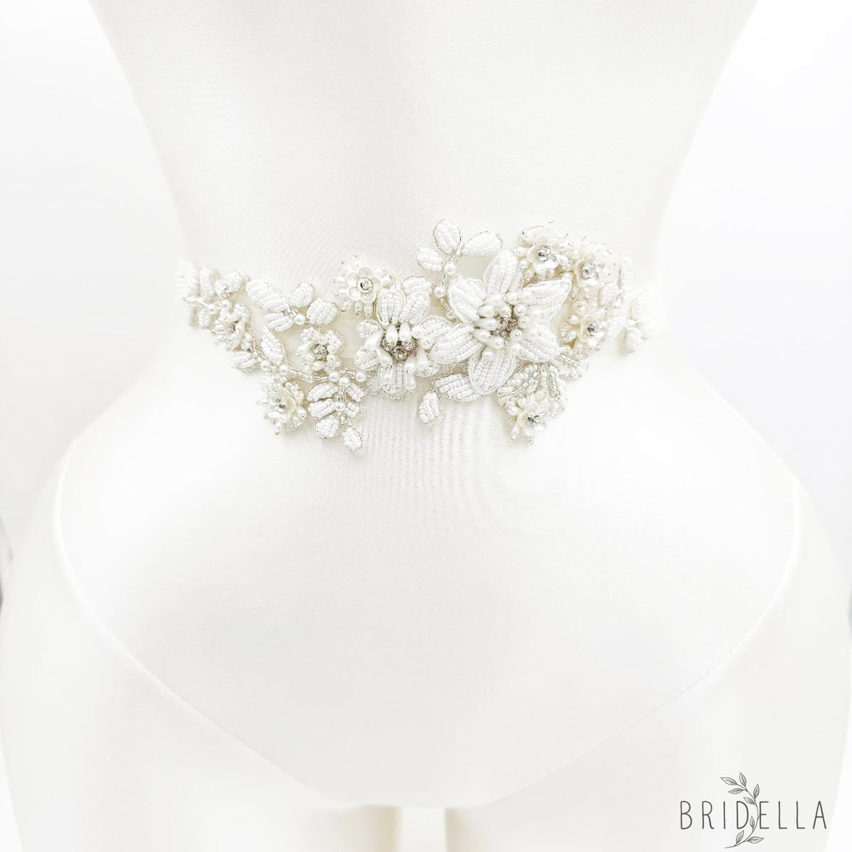 Ivory Pearl Belt - Bridella BS484 - Ivory - Blets