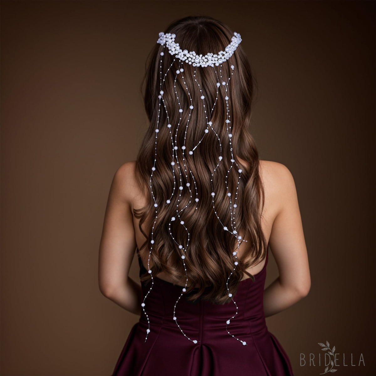BHP600-S ivory pearl hair comb