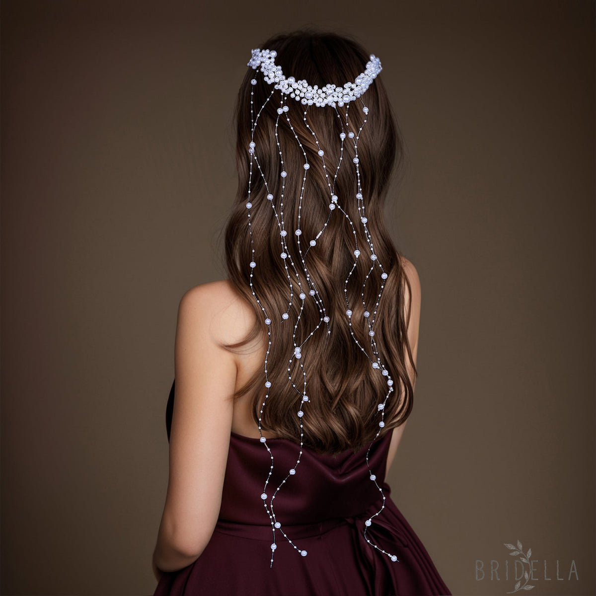BHP600-S ivory pearl hair comb