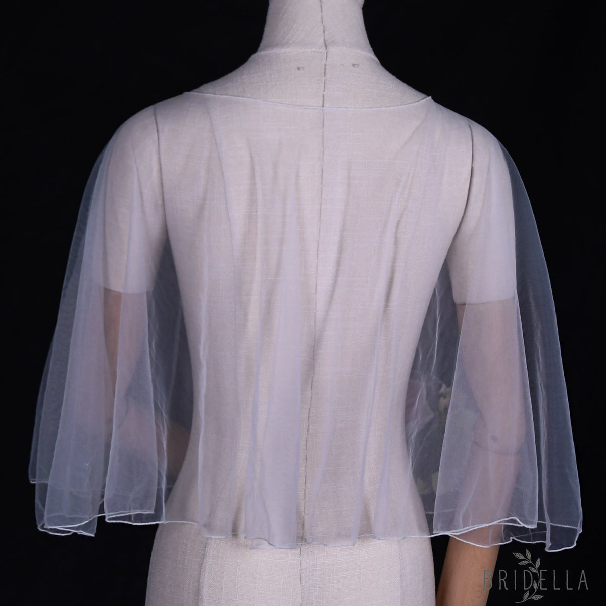VG89-W ivory pearl shawl