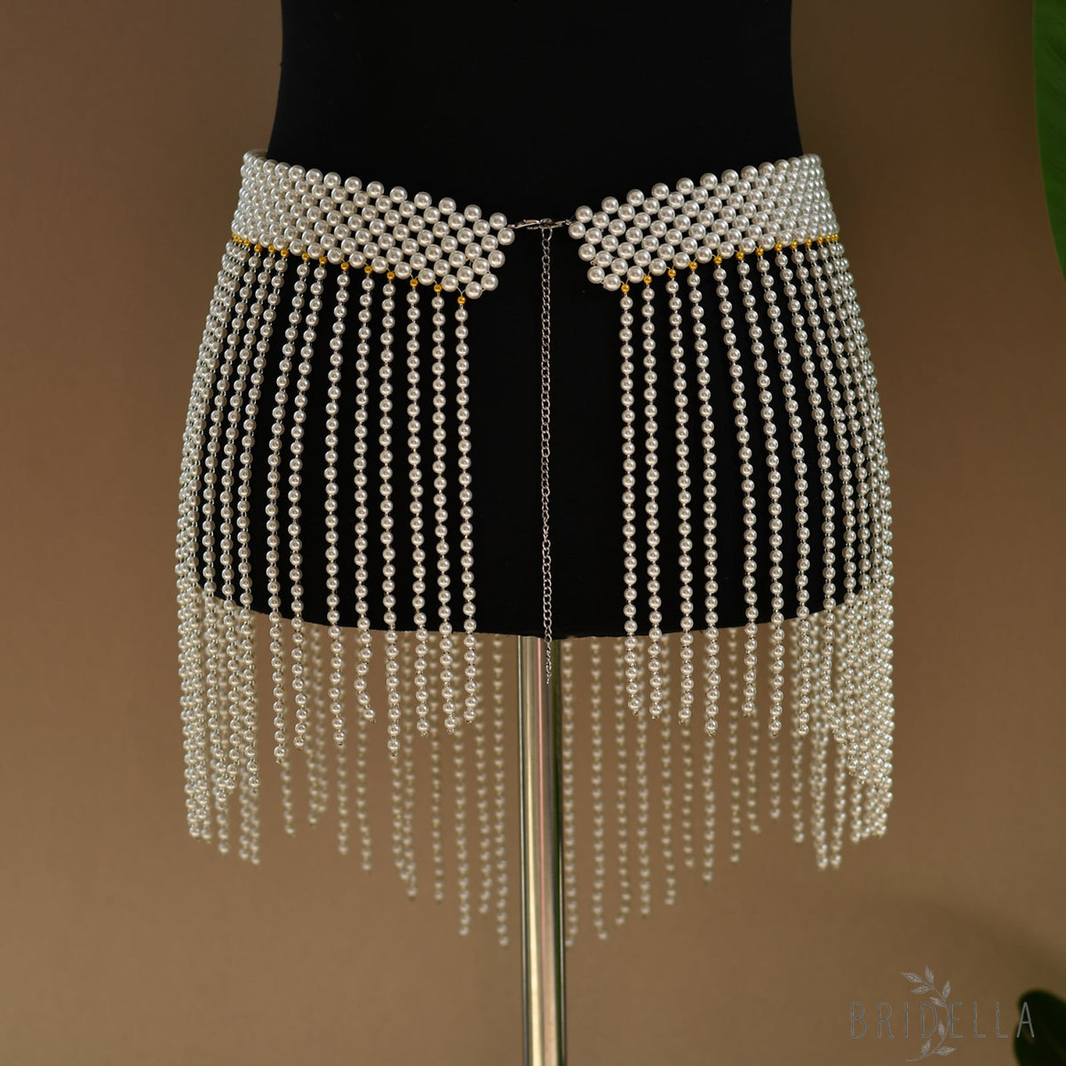 VG97 ivory pearl shawl