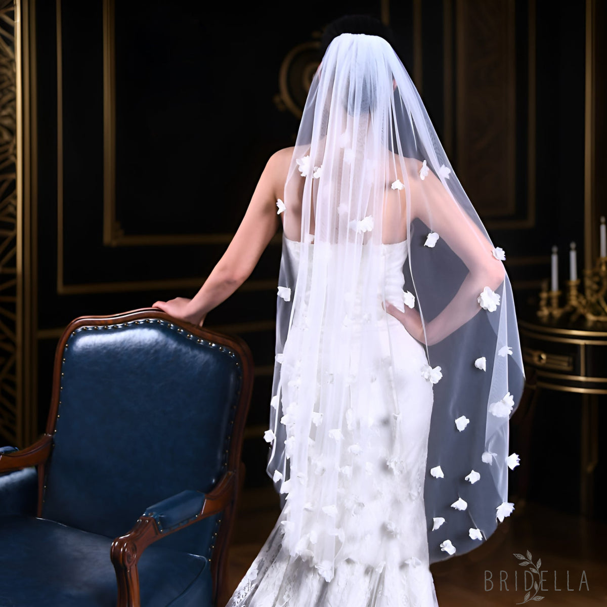 V20-IM1.2 ivory pearl mesh hair comb