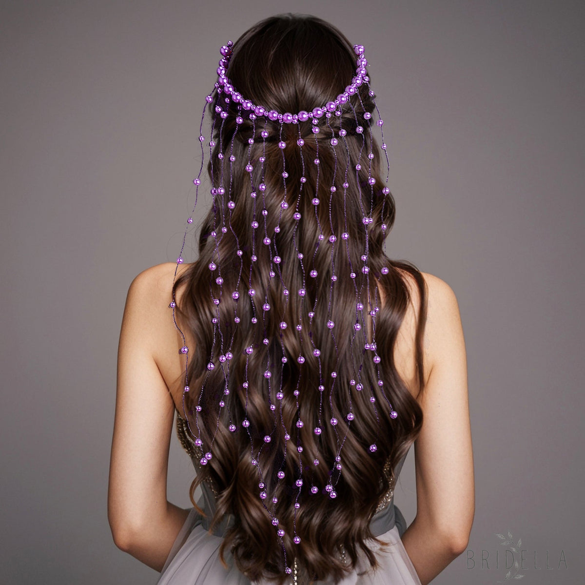 Pearl Tassel Bridal Hair Comb French Wedding Hair Accessories - Bridella BYXA171