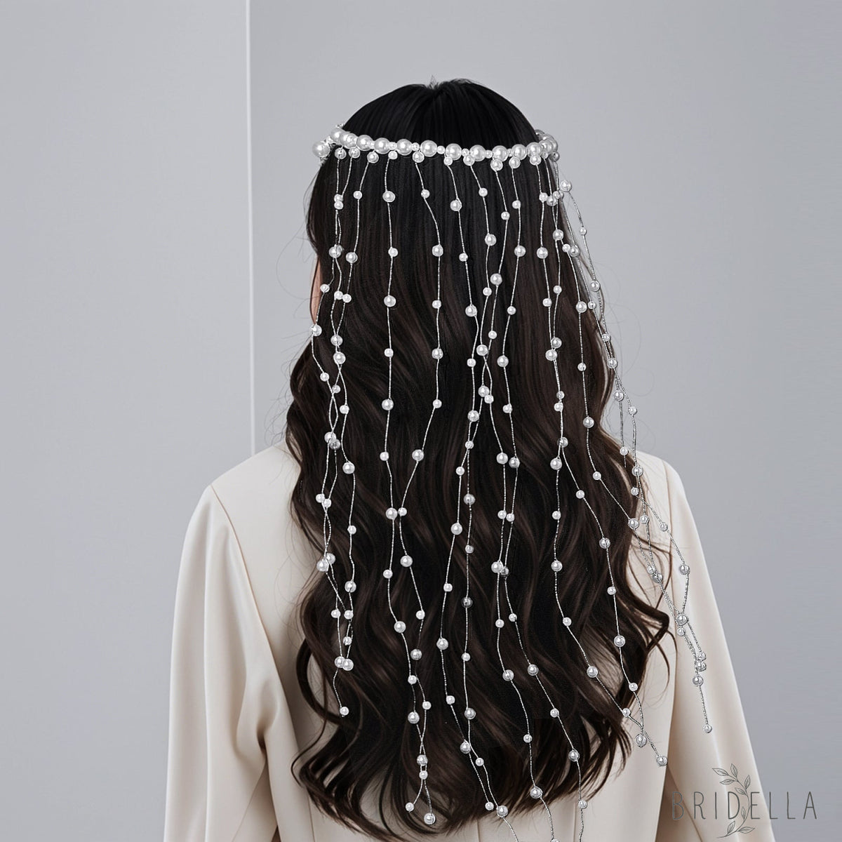 Pearl Tassel Bridal Hair Comb French Wedding Hair Accessories - Bridella BYXA171