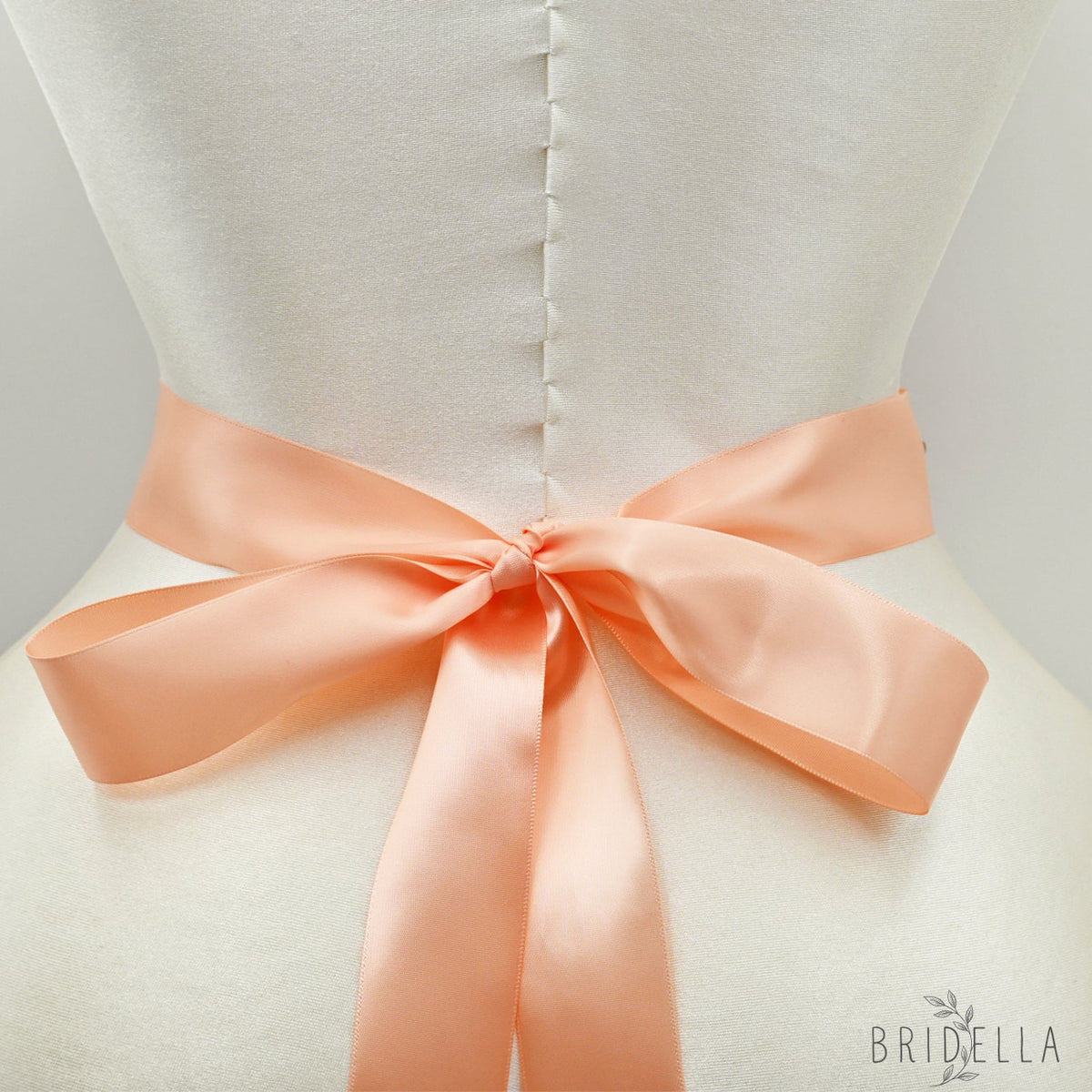 Rose Gold Rhinestone & Pearl Belt - Retro Pink Ribbon - Belts