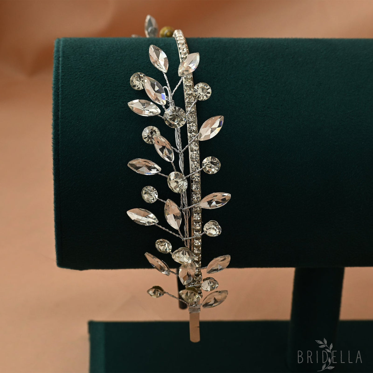 Silver & Gold Rhinestone Bridal Headband for Wedding - BHP531 - HEADWEAR
