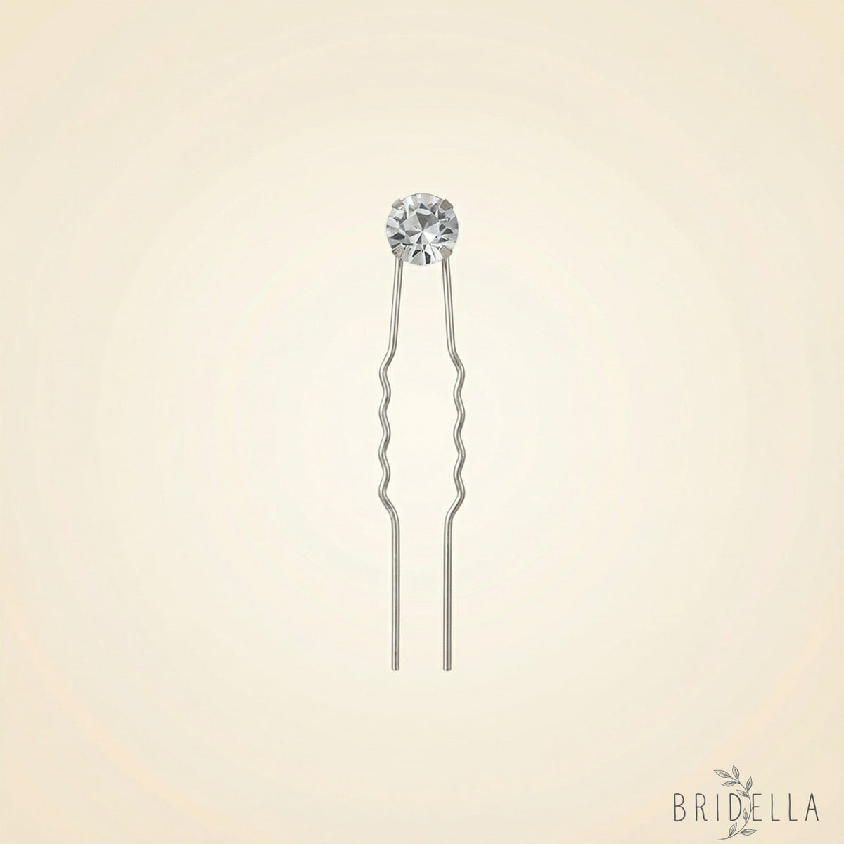 Silver Rhinestone Bridal Hair Pins Set - Bridella BHP535-S - Silvery - HEADWEAR